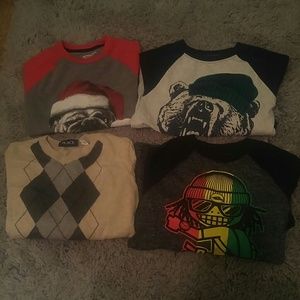 Boys long sleeves shirts 7/8